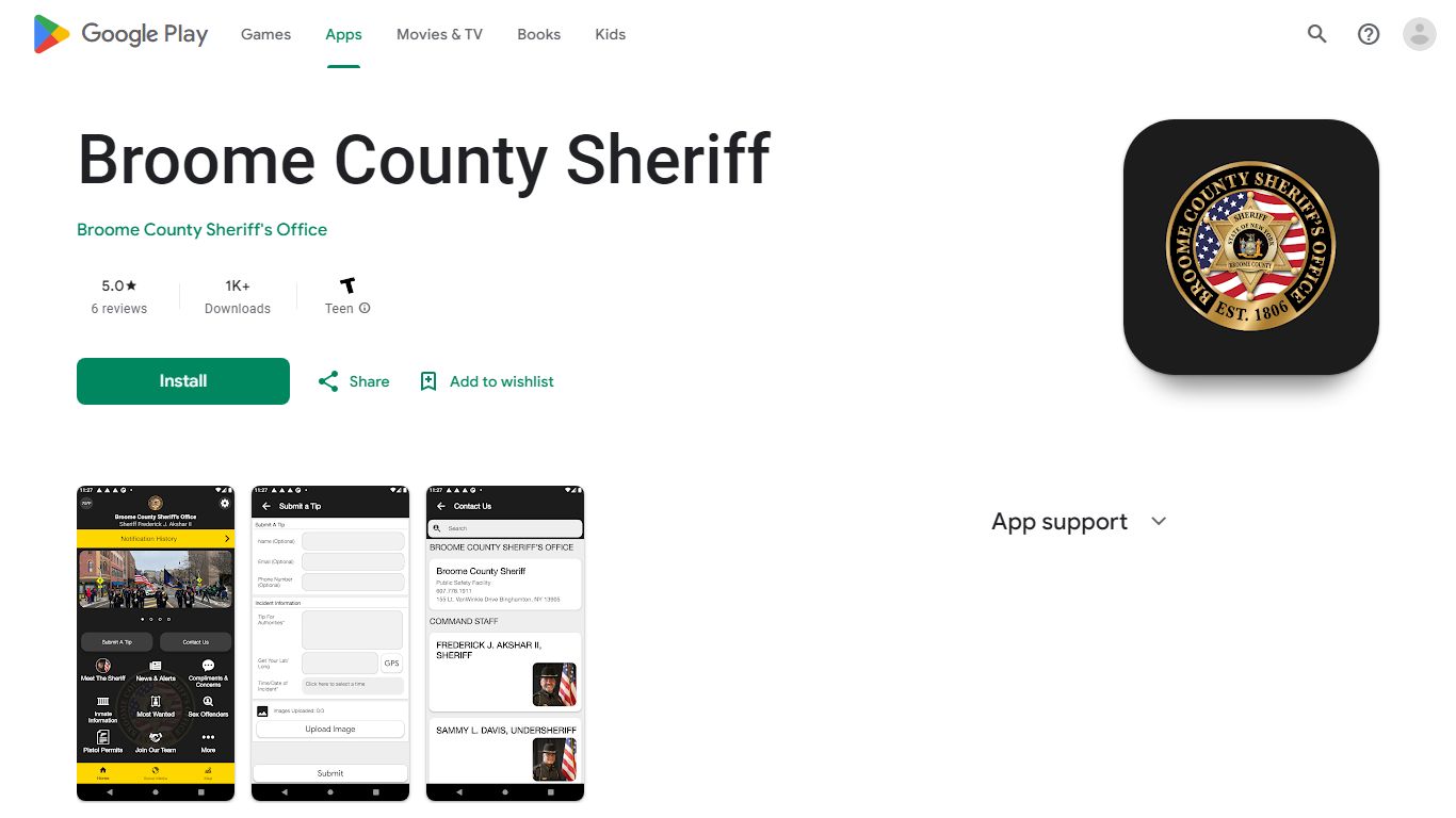 Broome County Sheriff - Apps on Google Play